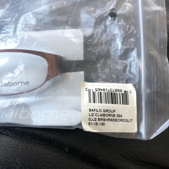 Liz Claiborne Eyeglass Frame (Copper/Brown) - Picture 8 of 8